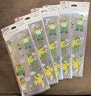 Hallmark The Simpsons St. Patrick?S Day Foil Stickers 5-Packs Silly Holiday Fun