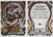 2015 Topps Finest Atomic Die-Cuts Gold Refractor /199 Chris Conley Rookie RC