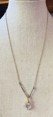 COLLAR COLGANTE Y CRISTAL LÍQUIDO ALEXIS BITTAR MISS HAVISHAM SWAROVSKI! USADO! Foto 1 de 4