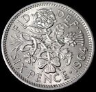 Uk 6 Pence 1964 Elizabeth Ii Sixpence Coin Wca 7134