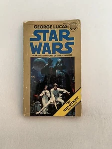 STAR WARS 1977 novel by George Lucas 18th printing Del Rey Book paperback - Picture 1 of 9