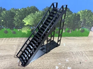 G Scale Large Stairs and Landing with Railings - 20 Steps 6.5 inches tall - Picture 1 of 3