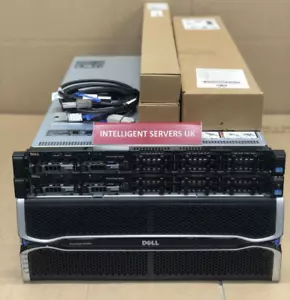 Dell MD3260 DC Array 80TB SAS 2x Dell R620 V2 40 Cores 512GB DAS Configuration - Picture 1 of 2