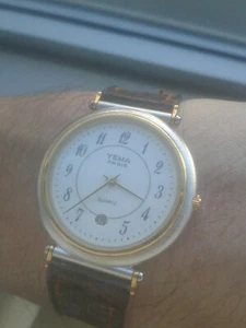 Yema PARIS X6.5ML.3AE QUARTZ Collezione Vintage NOS Orologio Montre Tomiño Uhr - Foto 1 di 12