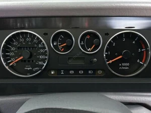 Anillos de tablero de instrumentos cromados para Ford Maverick ajuste Speedo 4 piezas - Imagen 1 de 9