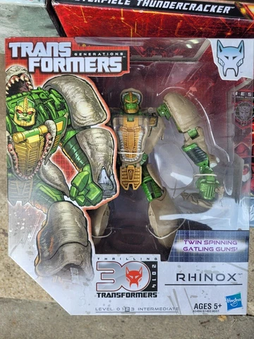Beast Wars Transformers Generations Voyager Rhinox Cover