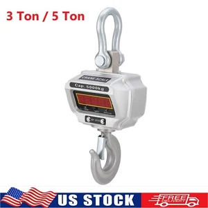 Crane Scale 11000lbs / 6600lbs Digital Industrial Hanging Scale LED Display - Picture 1 of 9