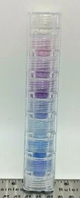 True Colors USA Mineral Makeup 8 Stack by Estey Intl  - Pastel Blues - Image 1 of 2