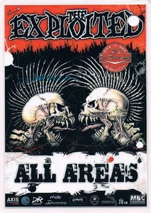 THE EXPLOITED 05.05.2010. ZAGREB CROATIA - ACCESS ALL AREAS - BACKSTAGE PASS - Bild 1 von 1