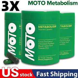 🔥3 PACK O Positiv Moto Women's Metabolism Support Energy & Curb Craving Vegan🔥 - Picture 1 of 10