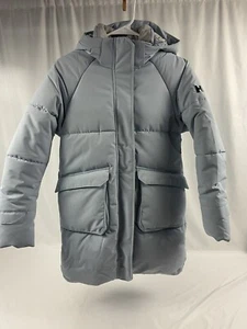 Helly Hansen Girls Insulated Jr Sienna Parka Baby Trooper 41754-582 Blue Sz 12 - Picture 1 of 12