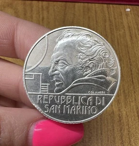 Republic Of San Marino 5 Euro 2013 Federico Fellini Silver SM - Picture 1 of 2