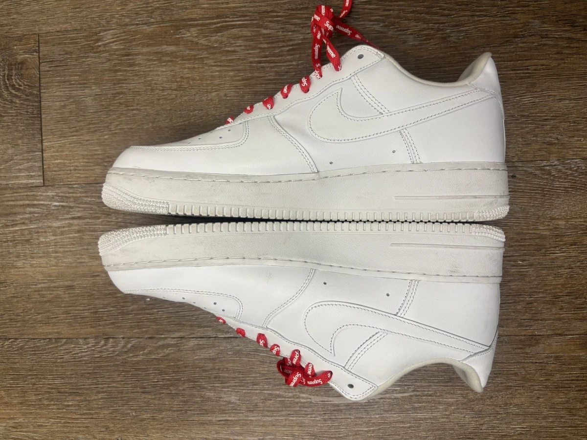 Supreme Air Force 1 Low /White/ 27.5cm ⑤ Amazon.com | Nike Air Force 1 