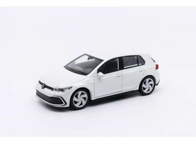 Volkswagen VW Golf 8 GTI Modellino Bianco Welly 1:34 Nuovo VW49720W - Immagine 1 di 2