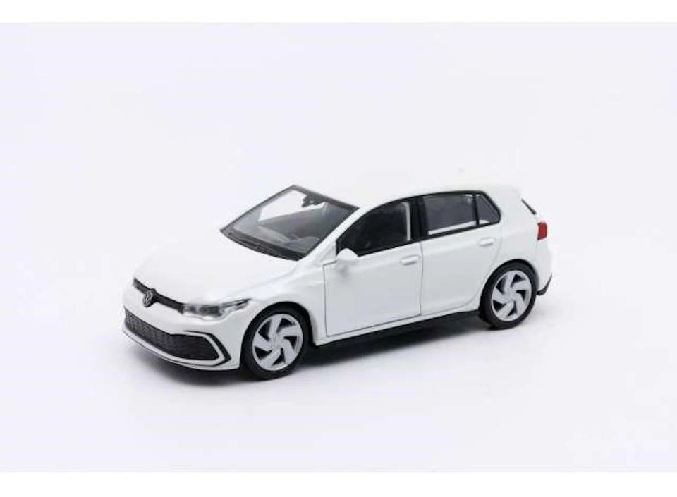 Volkswagen VW Golf 8 GTI Modellino Bianco Welly 1:34 Nuovo VW49720W - Immagine 1 di 2