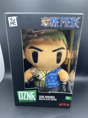 Figura de Peluche One Piece ZORO RORONOA YuMe DZNR Dead OR Alive Edition 33 NUEVO Foto 1 de 4
