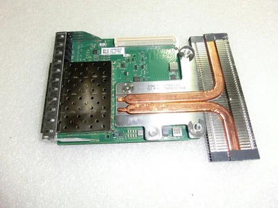 Dell PowerEdge Intel X710-DA4 4x 10Gb SFP+ Quad Port Mezzanine rNDC R740 68M95 - Image 1 of 4