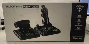 Turtle Beach VelocityOne Flightdeck  Joystick & Throttle *READ DESCRIPTION* - Picture 1 of 8
