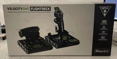 Turtle Beach VelocityOne Flightdeck  Joystick & Throttle *READ DESCRIPTION* - Image 1 of 4