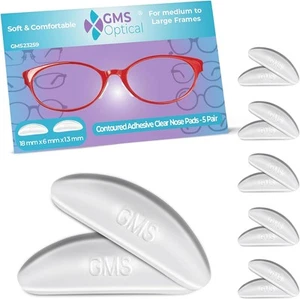 GMS Optical 1,3 mm ultradünn / 18 mm lang - Antirutschkleber transparent  - Bild 1 von 7