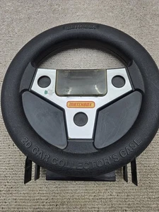 1983 Vintage Matchbox 20 Car Collector’s Case - Carry Case Steering Wheel W/Cars - Picture 1 of 11