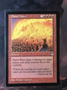 MTG Flame Wave Stronghold NM - Picture 1 of 2