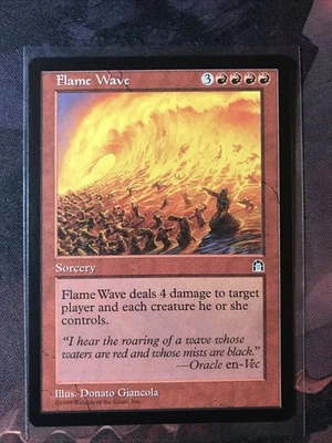 MTG Flame Wave Stronghold NM - Image 1 of 2