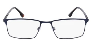 Flexon FLEXON E1129 Brille Herren Matt Marine Rechteckig 59mm Neu 100% Original - Bild 1 von 8