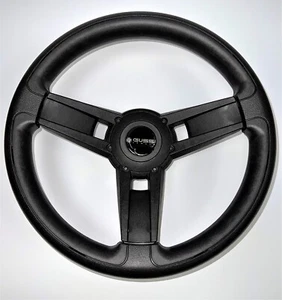 Giazza Black Golf Cart Steering Wheel CLUB CAR/CLUBCAR DS carts - Picture 1 of 3