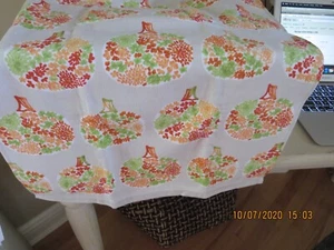 FALL KITCHEN TOWEL-- 27 1/2" X 18 1/2" BY DEBORAH CONNELLY--PUMPKINS----#R12-2 - Picture 1 of 24