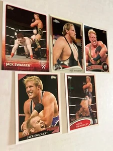 Fargo North Dakota Oklahoma Sooners 5 Jack swagger wrestling cards rooki - Picture 1 of 1