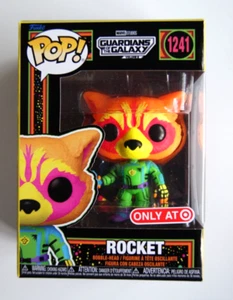 Marvel Funko Pop Guardiani della Galassia ROCKET #1241 (Luce nera bersaglio!) - Foto 1 di 5