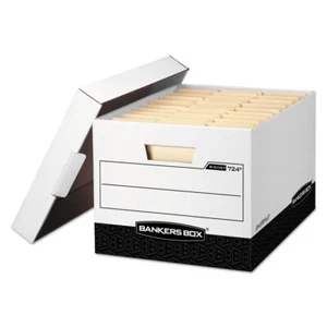 Fellowes Bankers Box R-Kive File Storage Box 00724 - New - 12 per Case - Picture 1 of 1