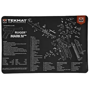 TekMat Ruger Mark IV Tappetino per pulizia pistola - Foto 1 di 2