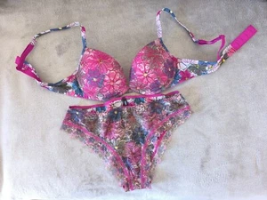 NEU TEZENIS Unterwäsche BH Höschen Young Sexy Damen Teen Modern Mehrfarbig Set - Bild 1 von 6