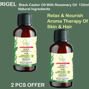 2 x Rigel Jamaican Black Castor Oil with Rosmary 132ml - Haar- & Hautpflege - Bild 1 von 4