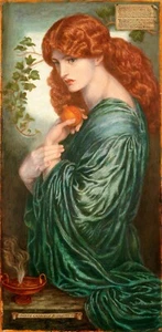 Dante Gabriel Rossetti : "Proserpine (Persephone)" (1882) — Fine Art Print - Picture 1 of 7
