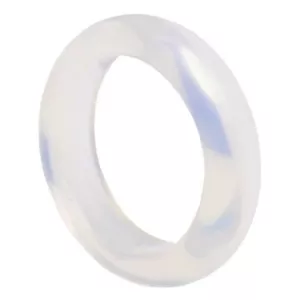 Ring aus Opalit-Mondstein Mondsteinring Opalitring Damenring Fingerring schlicht - Bild 1 von 2
