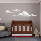 Clouds Nature Sky Cloudy Wall Decal Weather Atmosphere Vinyl Art Bedroom Decor