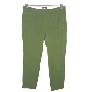 J Crew Martie Pants Side Zip Ankle Length Dress/Career Green Womens Size 6 - Picture 1 of 9