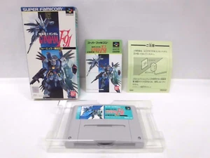 MOBILE SUIT GUNDAM F91 Formula -- Boxed. Can save! Super famicom. Japan. 11995 - Picture 1 of 11