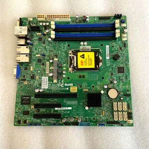 Supermicro X10SLH-F Motherboard Intel C226 LGA1150 Xeon E3-1200 V3V4 ECC DDR3 - Picture 1 of 3