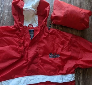 Ohio State Packable lined Jacket XL Holloway Hood pullover 1/2 zip windbreaker - Picture 1 of 12