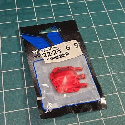 Vanquish Products Currie Rockjock SCX10 II Diff Cover (Red) [VPS06655] - Image 1 of 4