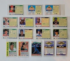 ERROR BASEBALL CARDS 1991 Score Your Pick