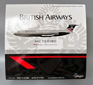 In Flight 200 IF111001 1/200th Scale BAC 111-510ED G-AVMU British Airways RARE - Picture 1 of 2