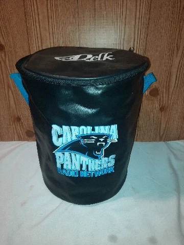 Vintage 90s Carolina Panthers Football Pak Chest Beer Drink Cooler Tailgate Rare Cover
