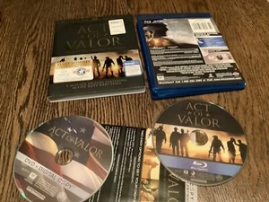 Act of Valor Used Blu-ray DVD War Drama Free USA Shipping - Picture 1 of 1