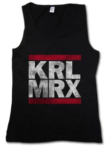 KRL MRX DAMEN TANK TOP Karl Communism Socialism Marx Revolution Castro Engels - Picture 1 of 1