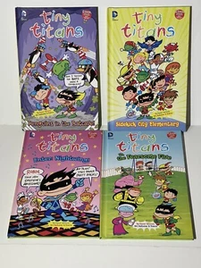 TINY TITANS By Art Baltazar & Franco Aureliani - Hardcover Lot of 4 DC Comics - Picture 1 of 5